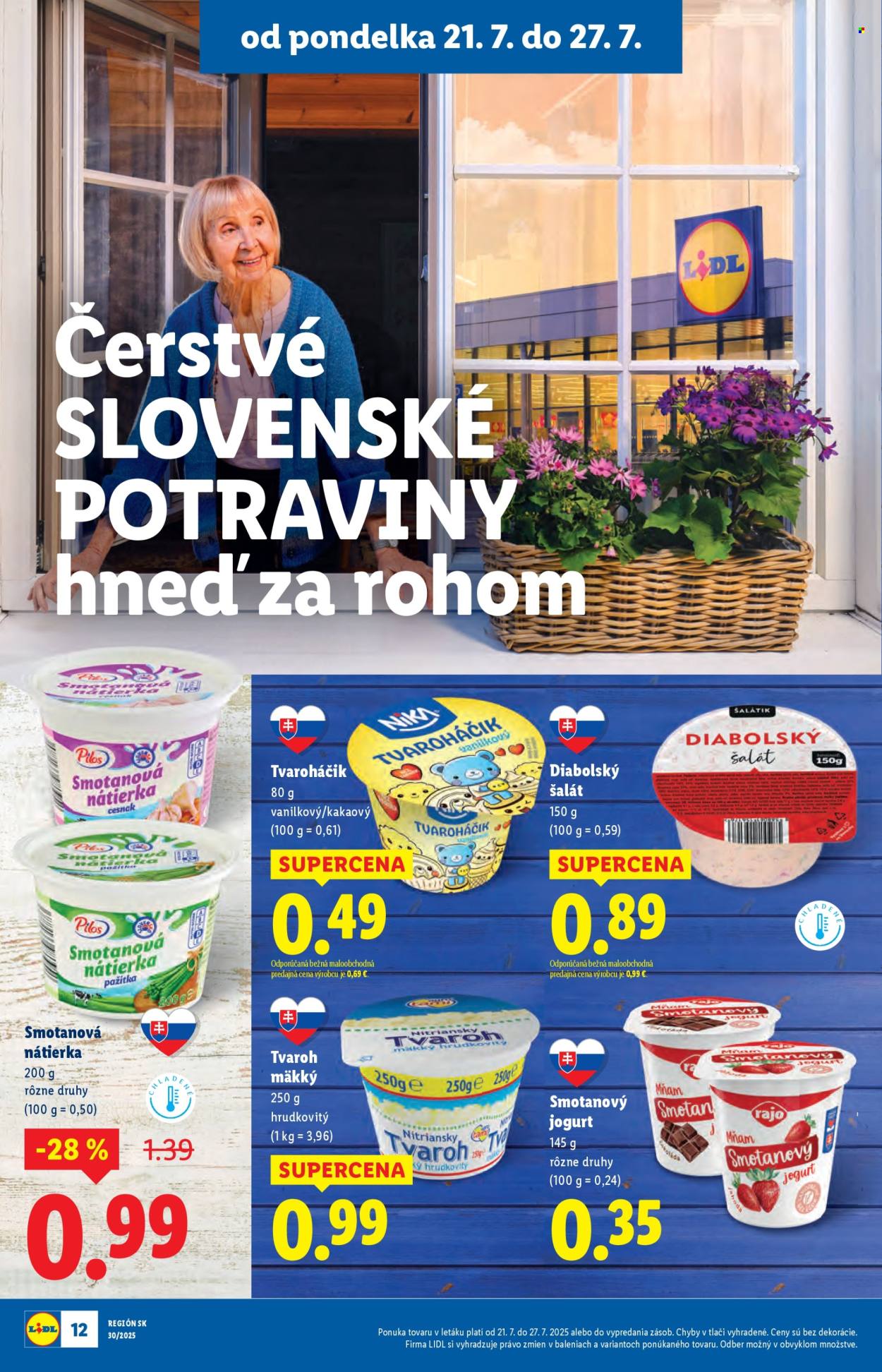 Leták Lidl - 21.7.2025 - 27.7.2025. Strana 16