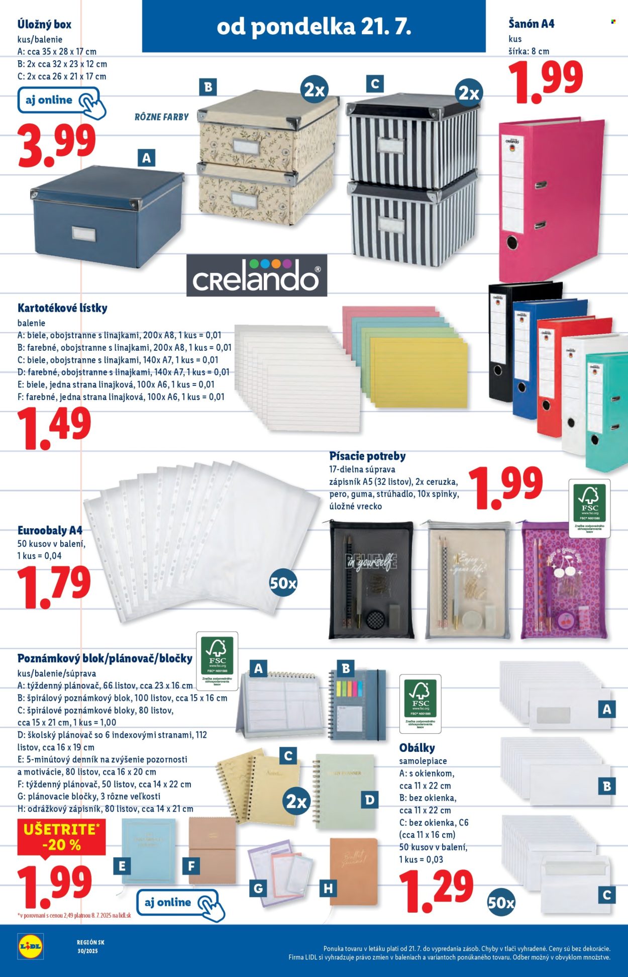 Leták Lidl - 21.7.2025 - 27.7.2025. Strana 60