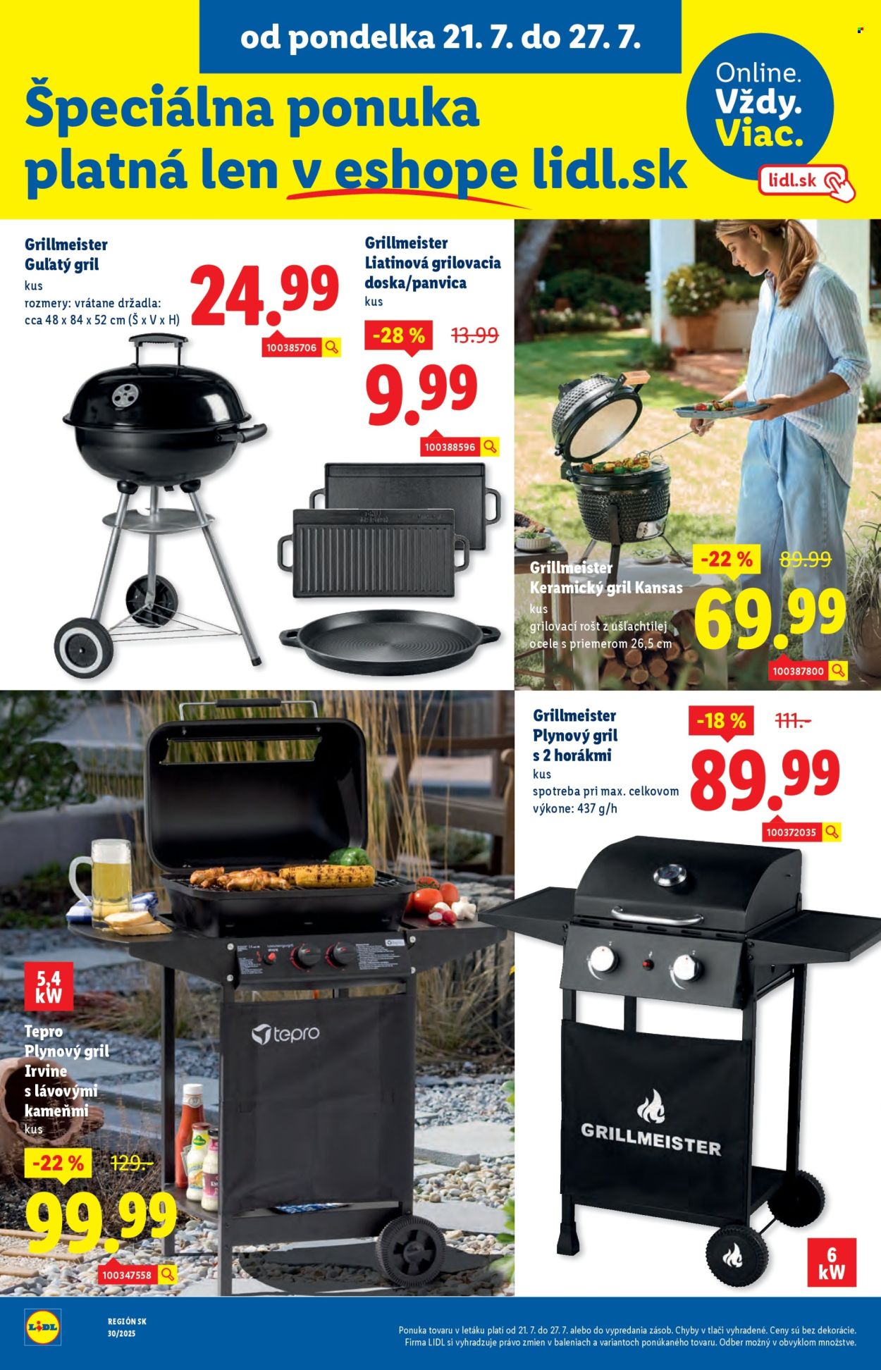 Leták Lidl - 21.7.2025 - 27.7.2025. Strana 61