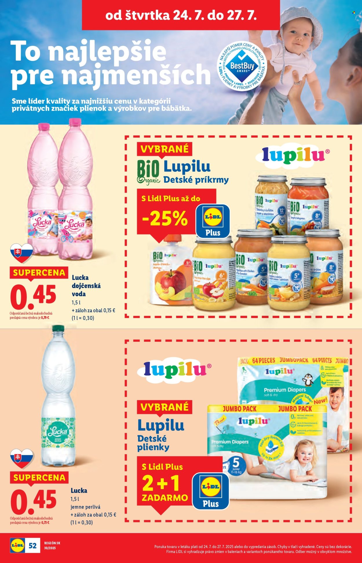 Leták Lidl - 21.7.2025 - 27.7.2025. Strana 74