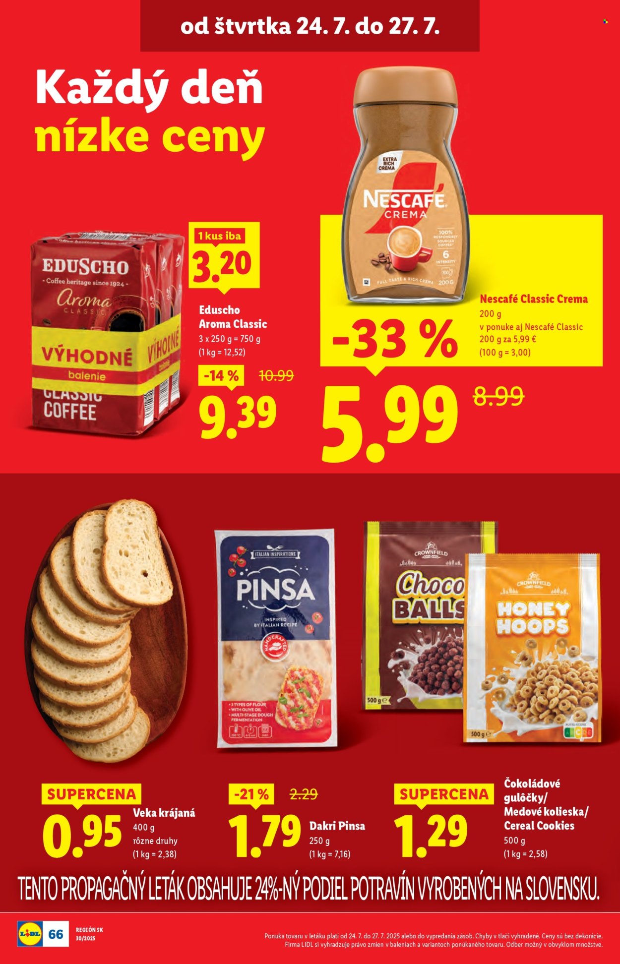 Leták Lidl - 21.7.2025 - 27.7.2025. Strana 90
