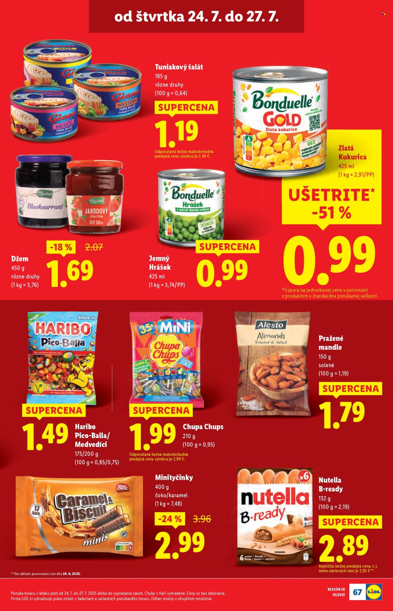 Leták Lidl - 21.7.2025 - 27.7.2025. Strana 91