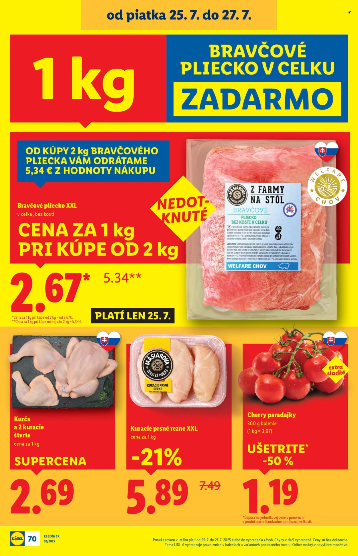 Leták Lidl - 21.7.2025 - 27.7.2025. Strana 94