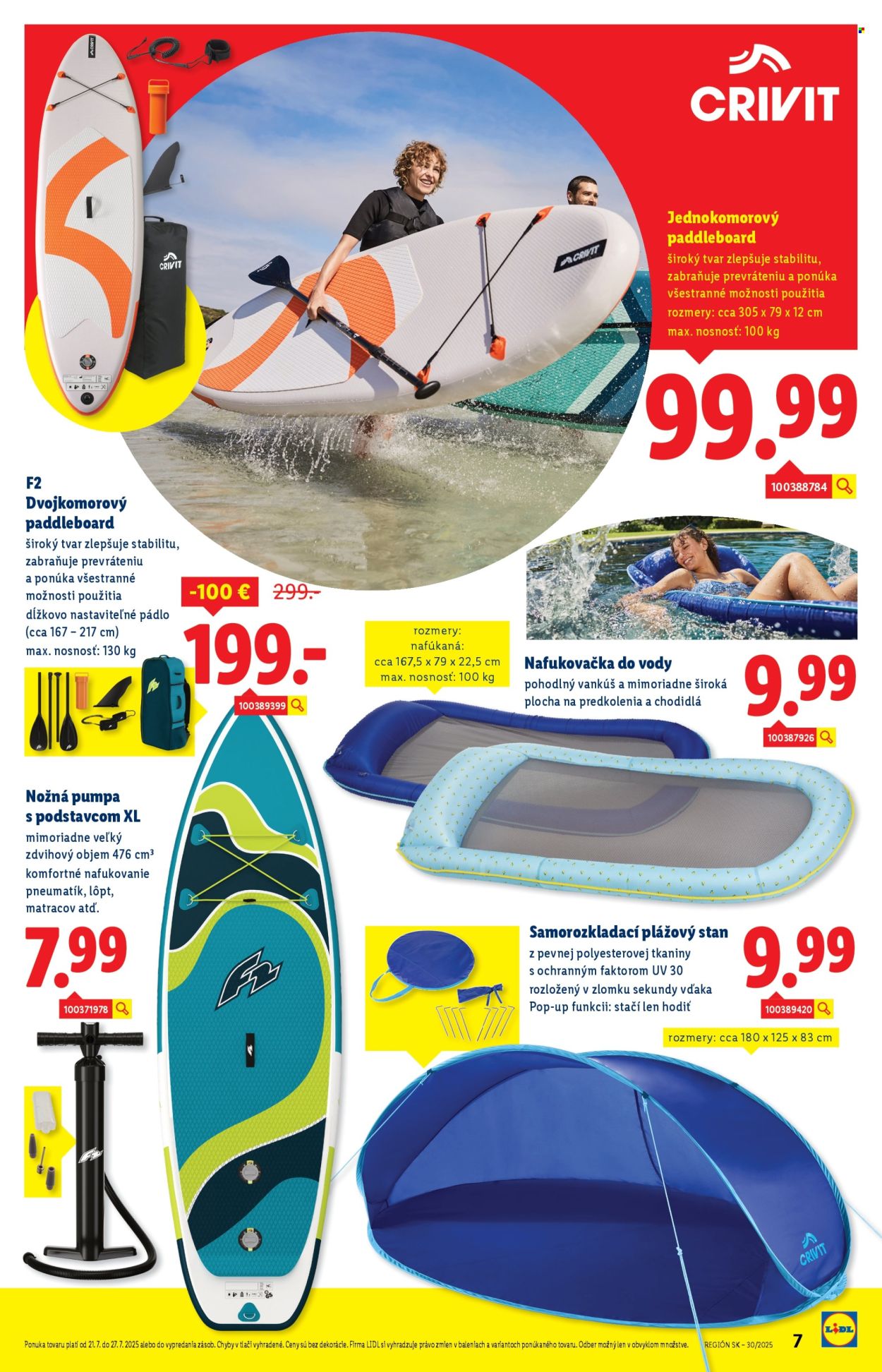 Leták Lidl - 21.7.2025 - 27.7.2025. Strana 7