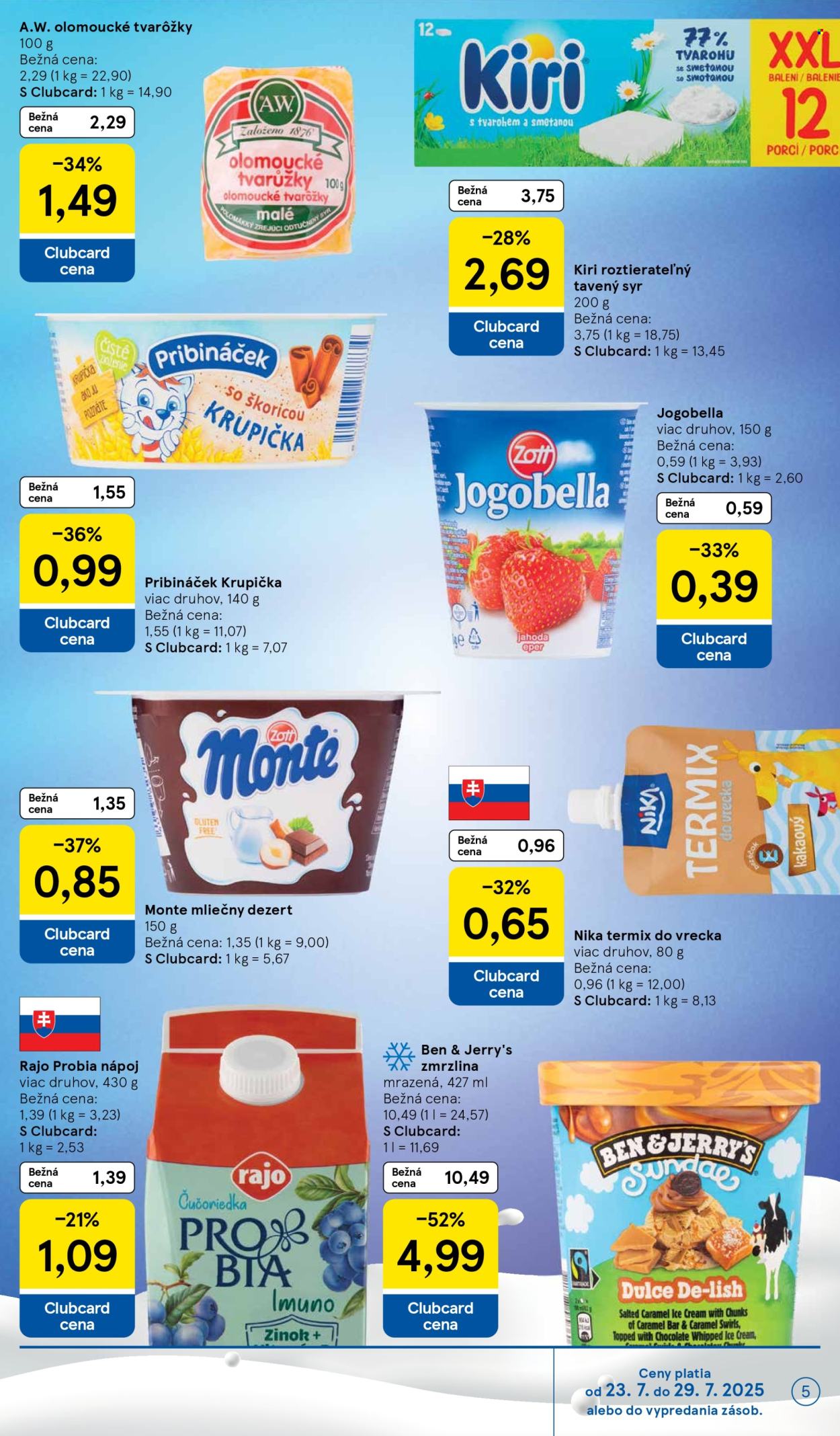 Leták TESCO - 23.7.2025 - 29.7.2025. Strana 5