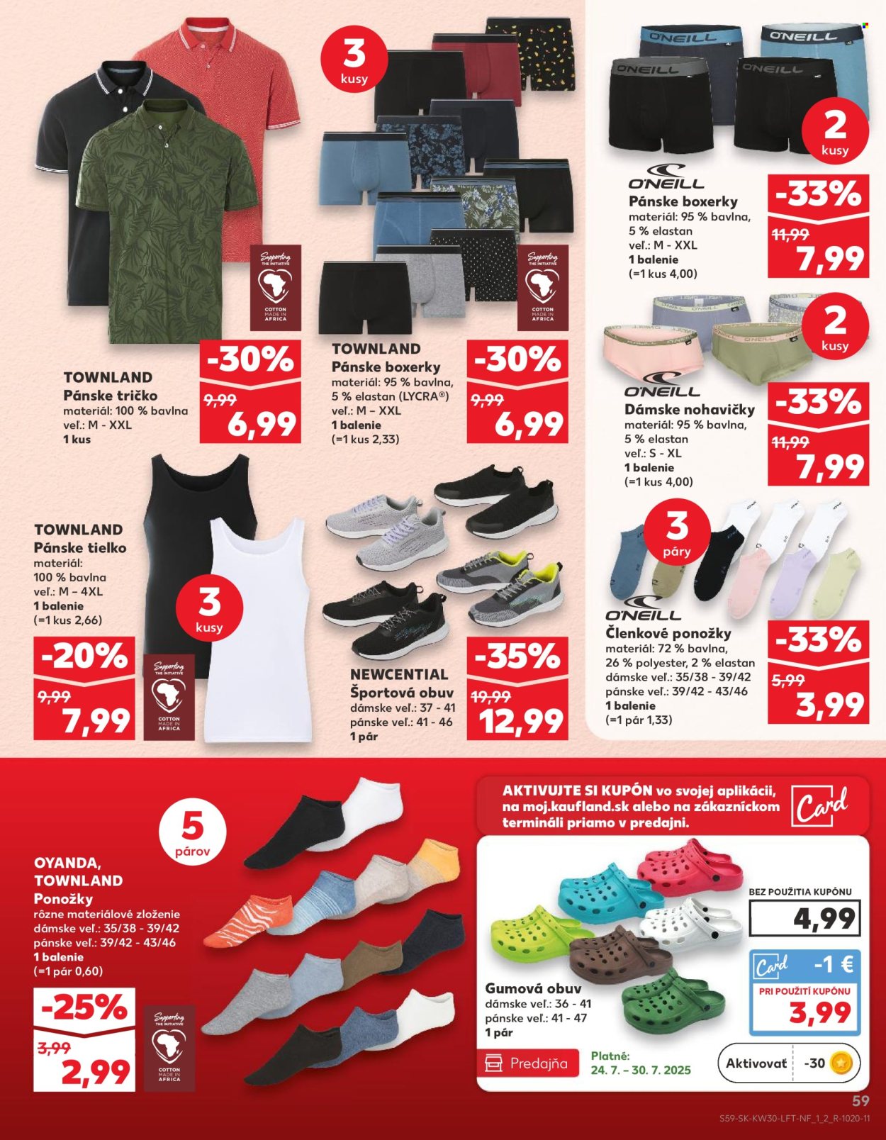 Leták Kaufland - 24.7.2025 - 30.7.2025. Strana 59