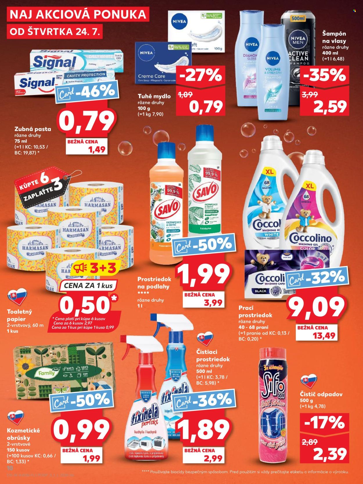 Leták Kaufland - 24.7.2025 - 30.7.2025. Strana 10