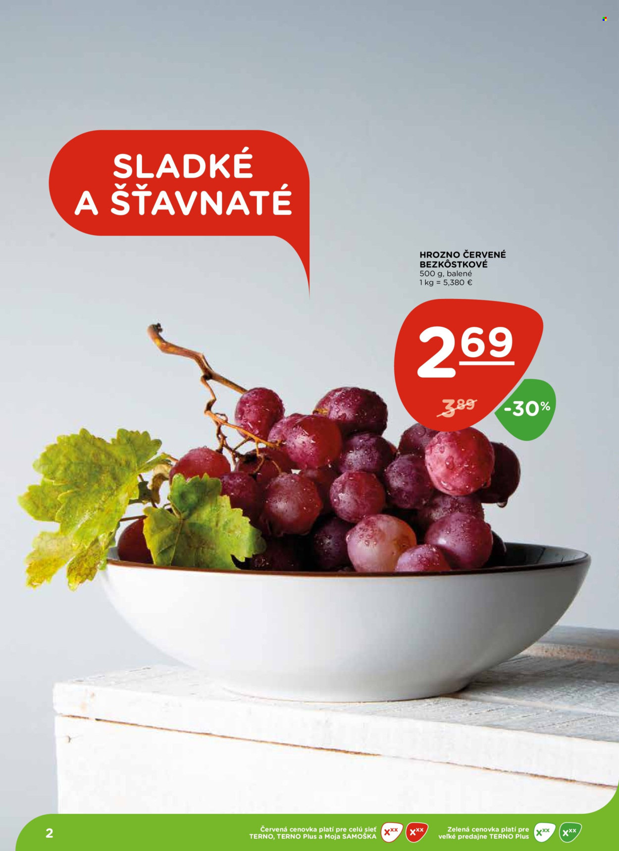 Leták Terno - 24.7.2025 - 30.7.2025. Strana 2