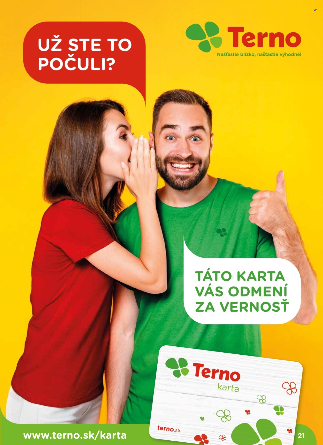 Leták Terno - 24.7.2025 - 30.7.2025. Strana 21