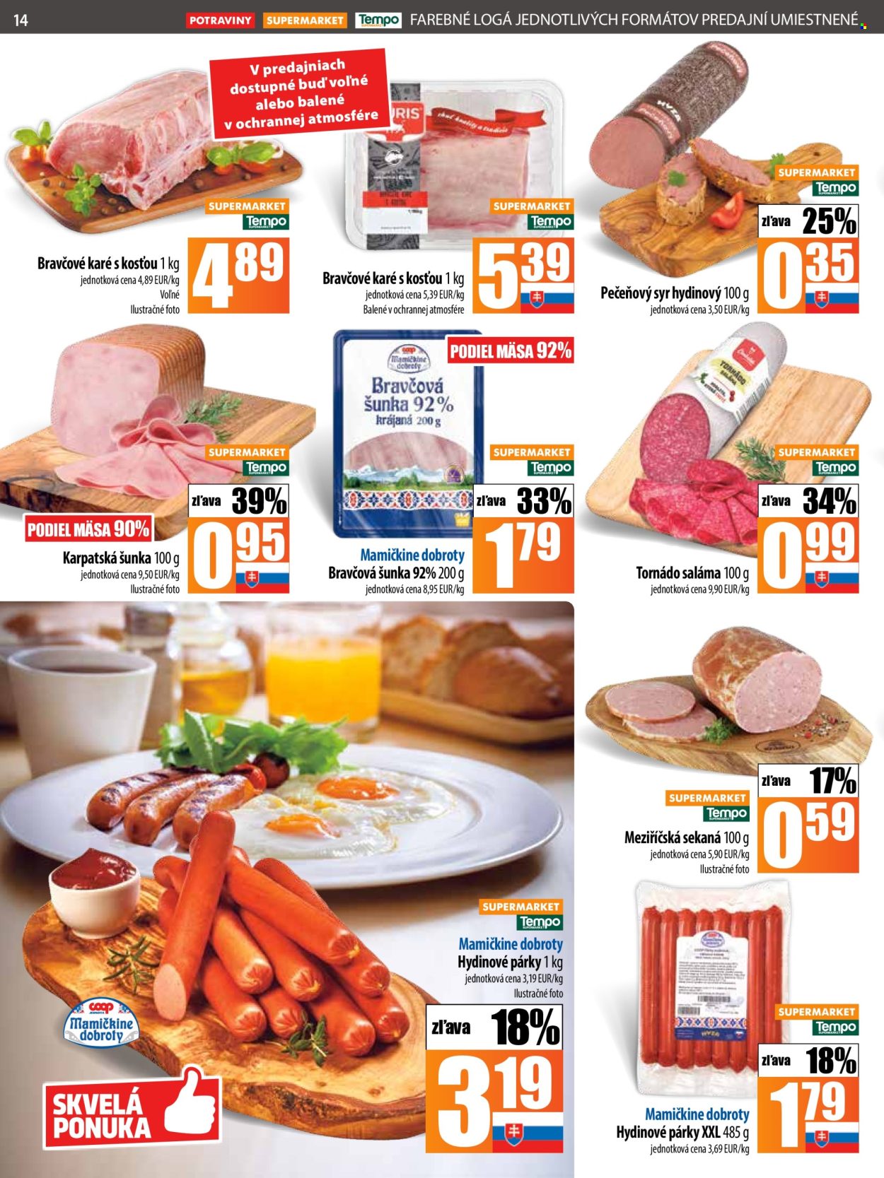 Leták COOP Jednota - 24.7.2025 - 30.7.2025. Strana 14