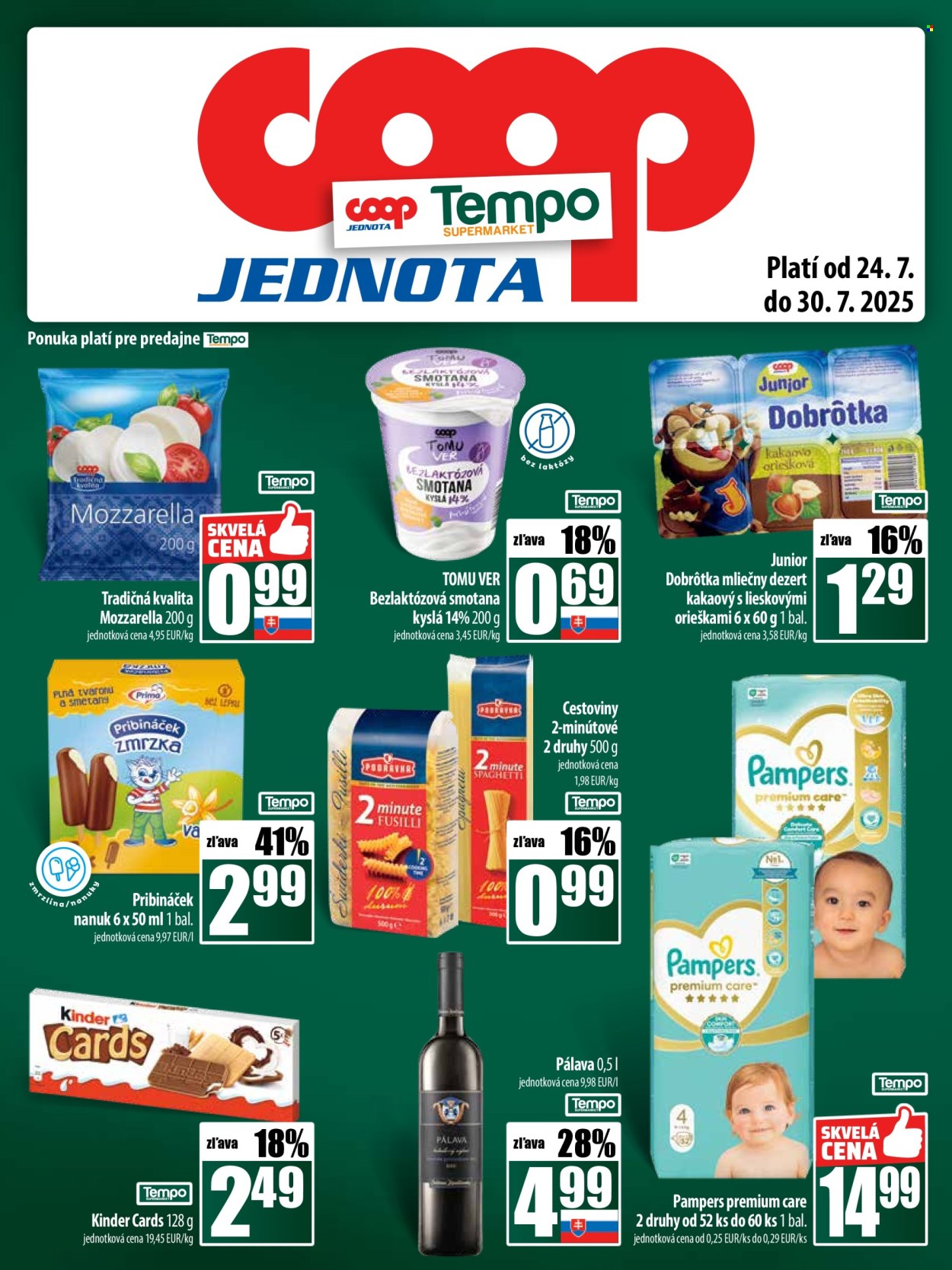 Leták COOP Jednota - 24.7.2025 - 30.7.2025. Strana 25