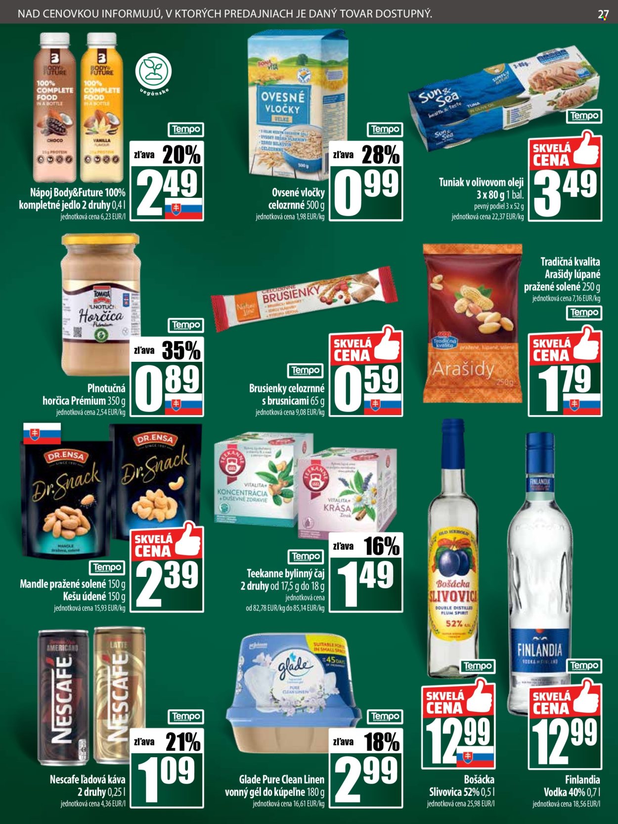 Leták COOP Jednota - 24.7.2025 - 30.7.2025. Strana 27