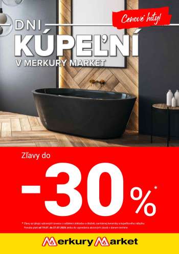Leták Merkury Market - 19.7.2025 - 27.7.2025.