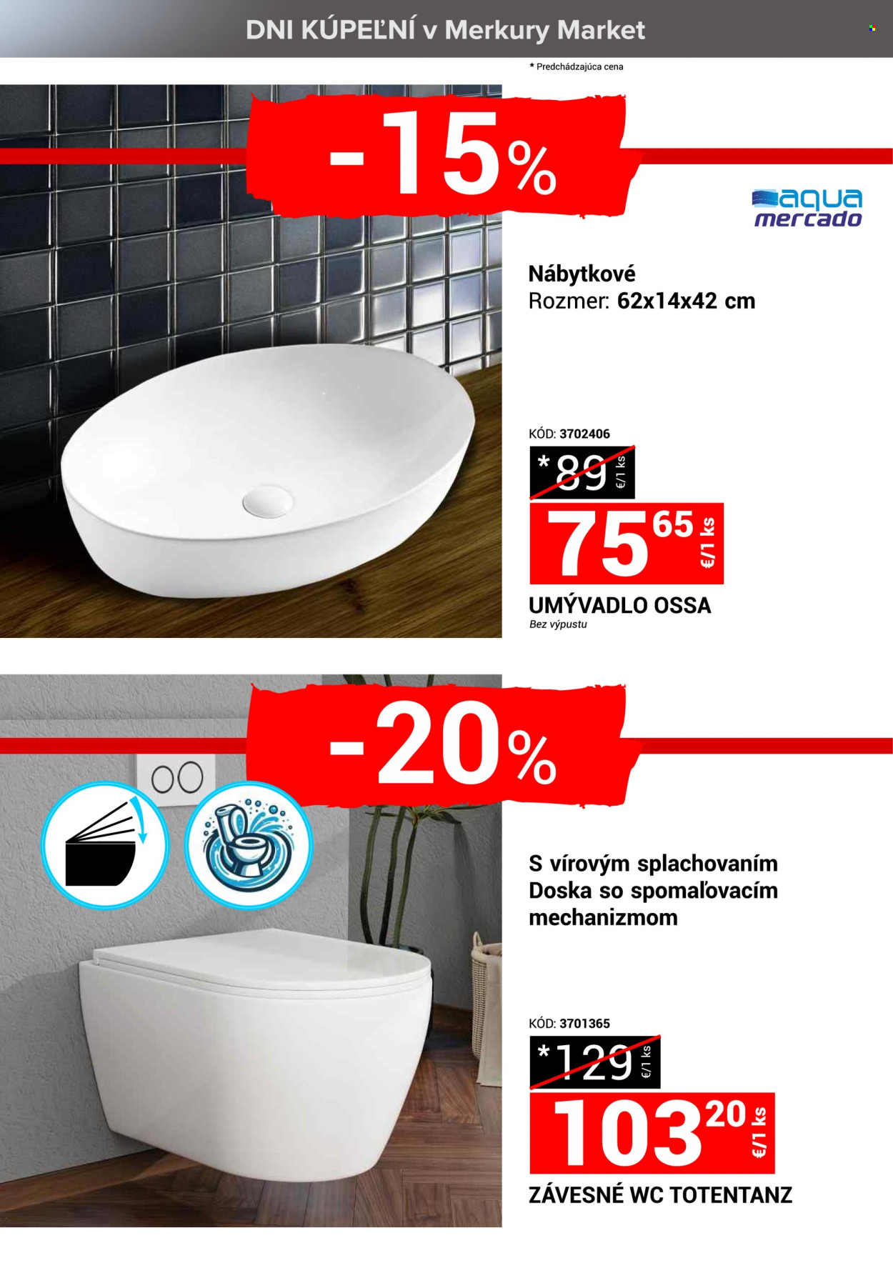 Leták Merkury Market - 19.7.2025 - 27.7.2025. Strana 9