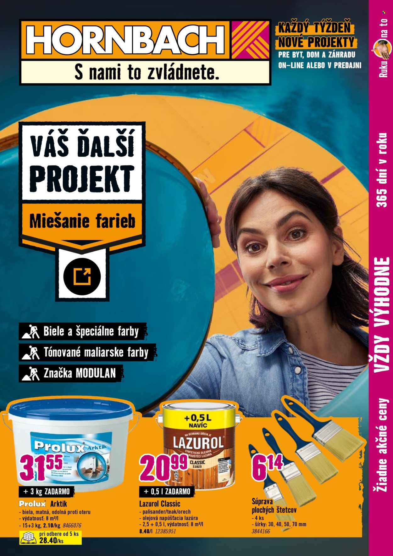 Leták Hornbach - 23.7.2025 - 6.8.2025. Strana 1