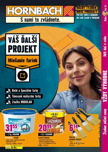 Leták Hornbach - 23.7.2025 - 6.8.2025.