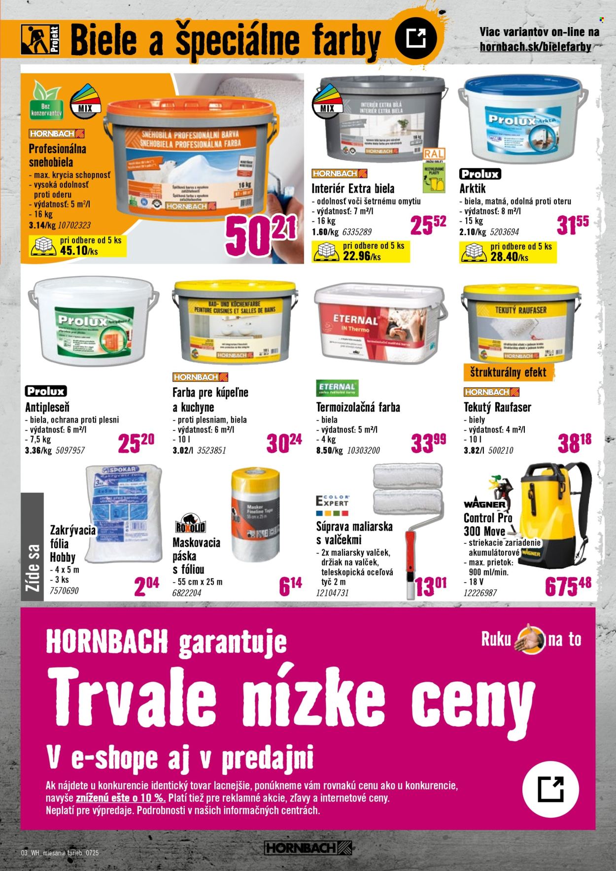 Leták Hornbach - 23.7.2025 - 6.8.2025. Strana 3