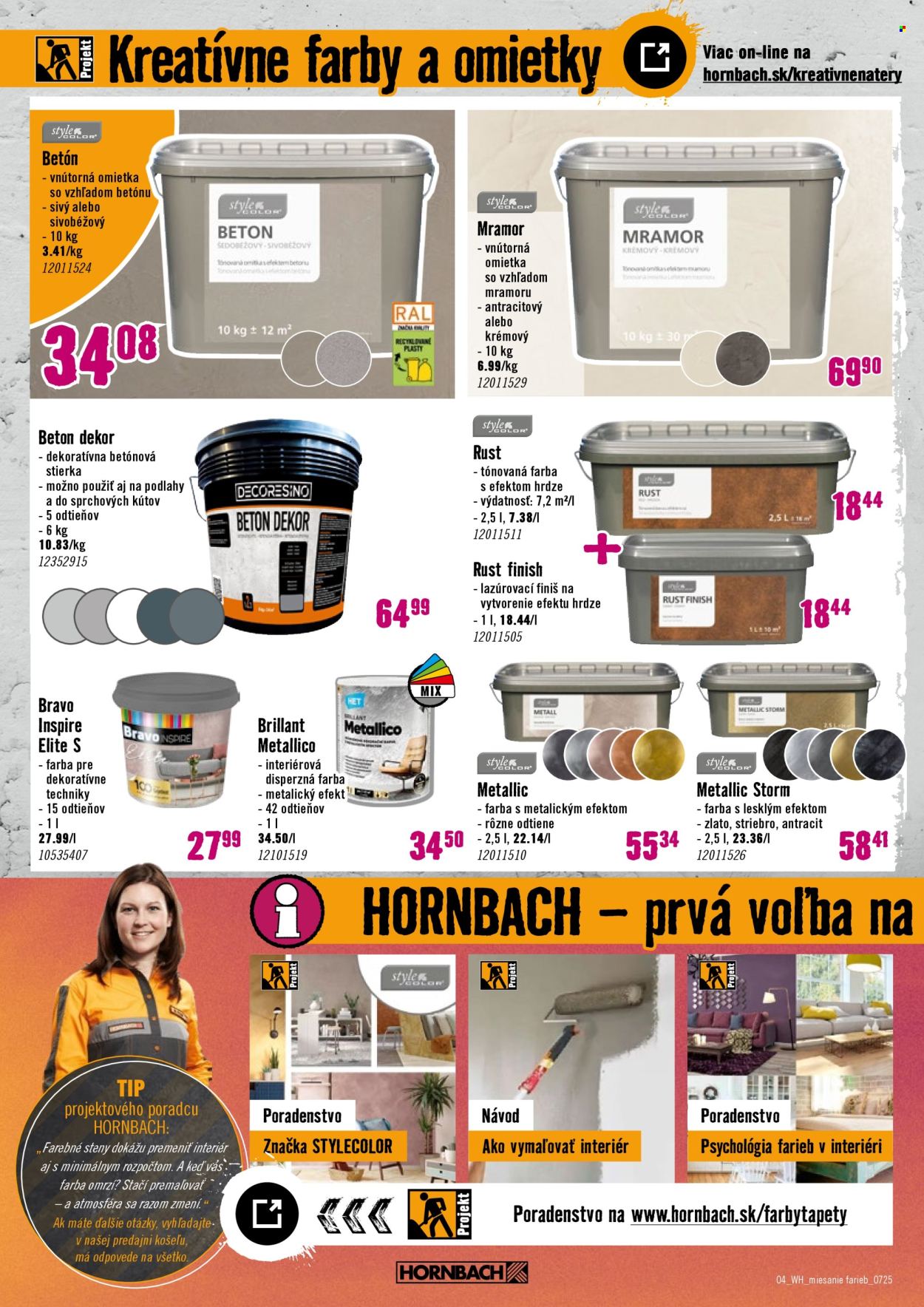 Leták Hornbach - 23.7.2025 - 6.8.2025. Strana 4