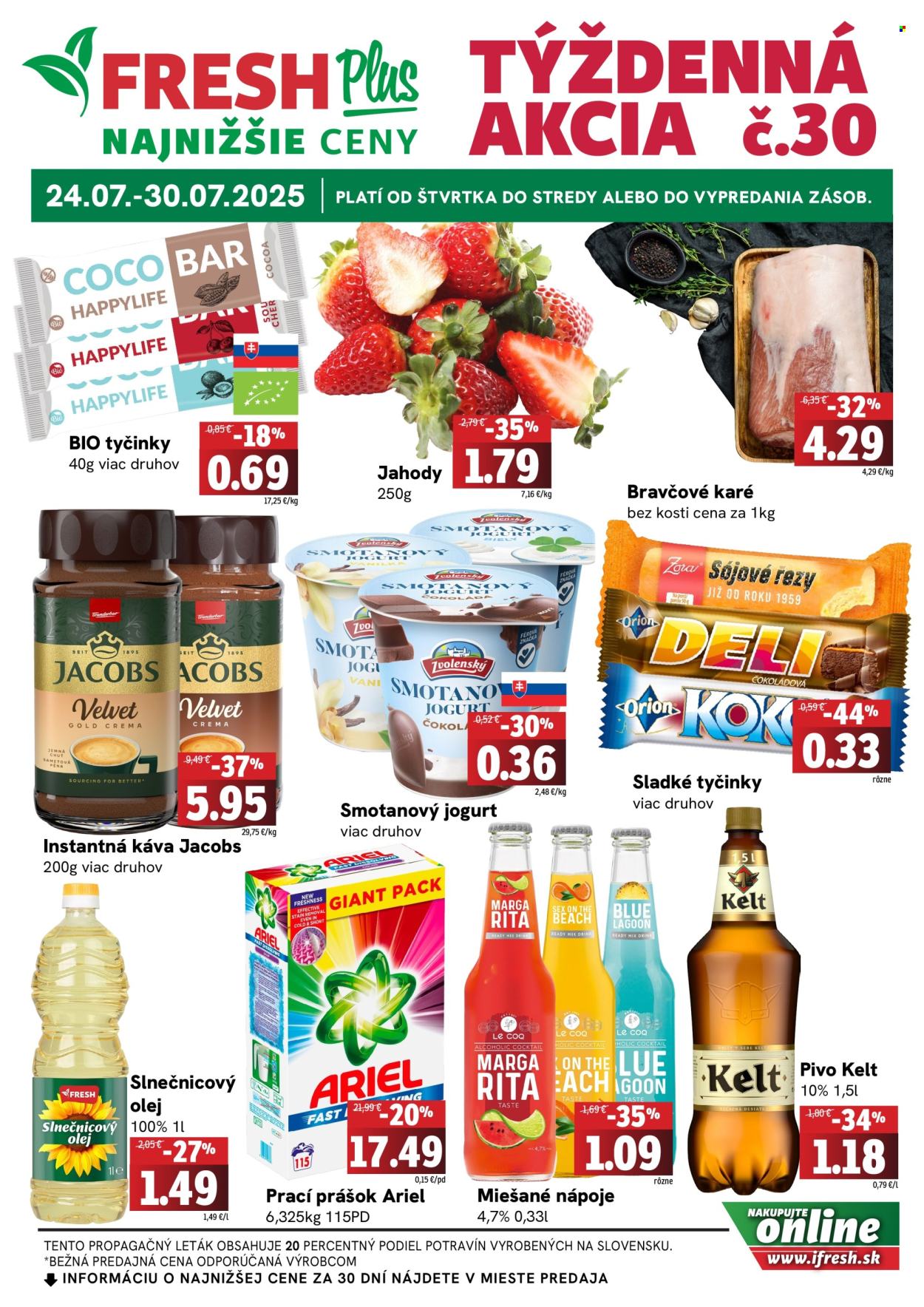 Leták FRESH - 24.7.2025 - 30.7.2025. Strana 1