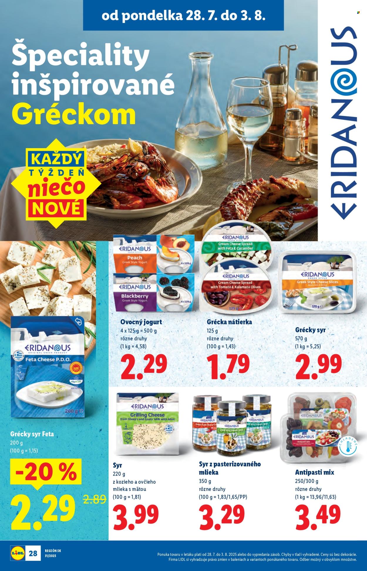 Leták Lidl - 28.7.2025 - 3.8.2025. Strana 28