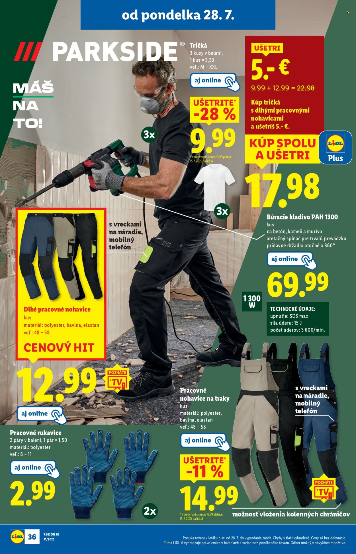 Leták Lidl - 28.7.2025 - 3.8.2025. Strana 42