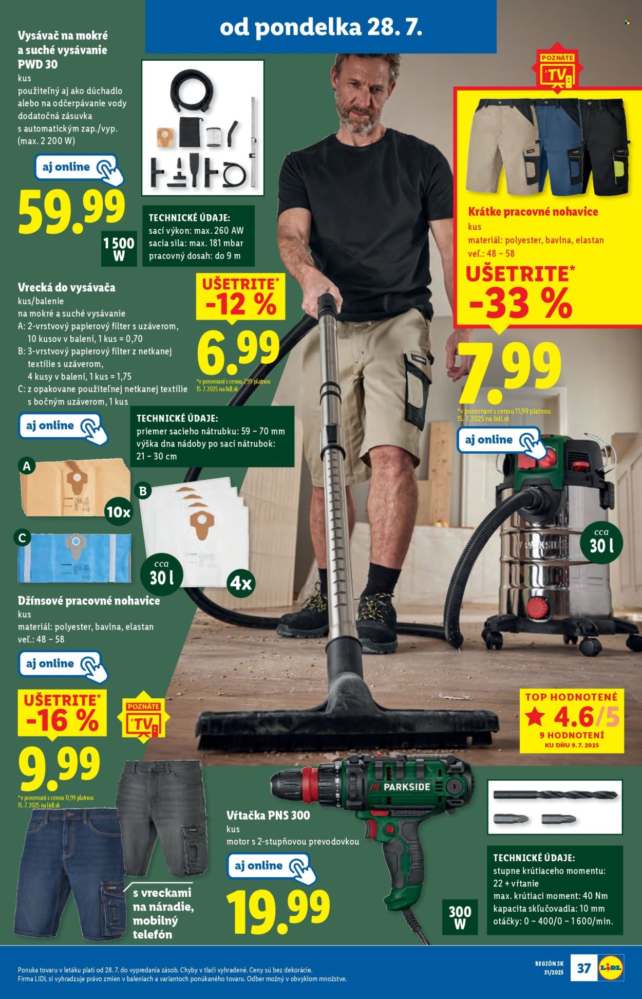Leták Lidl - 28.7.2025 - 3.8.2025. Strana 43
