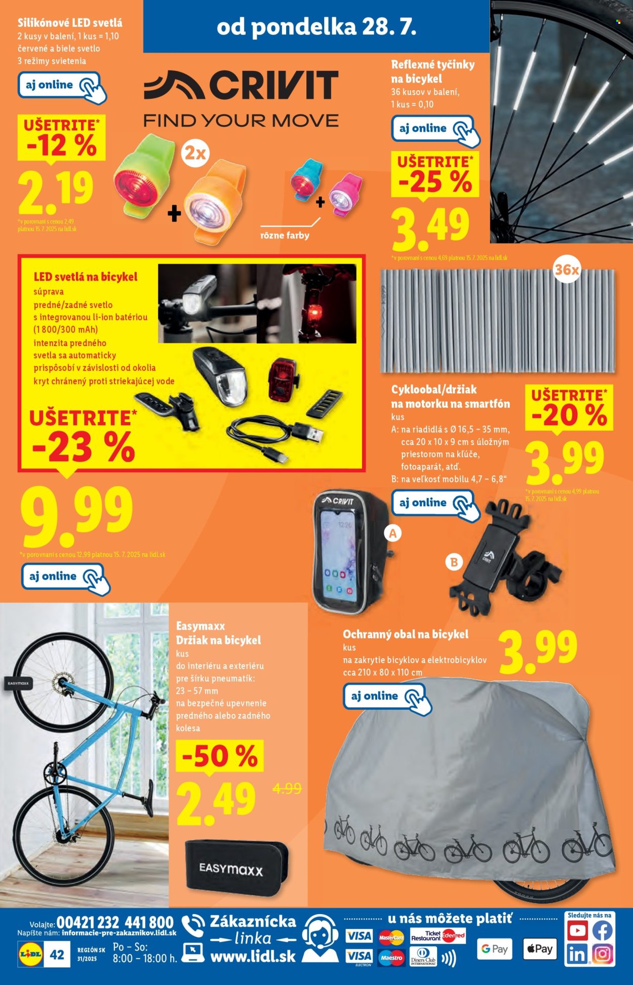 Leták Lidl - 28.7.2025 - 3.8.2025. Strana 48