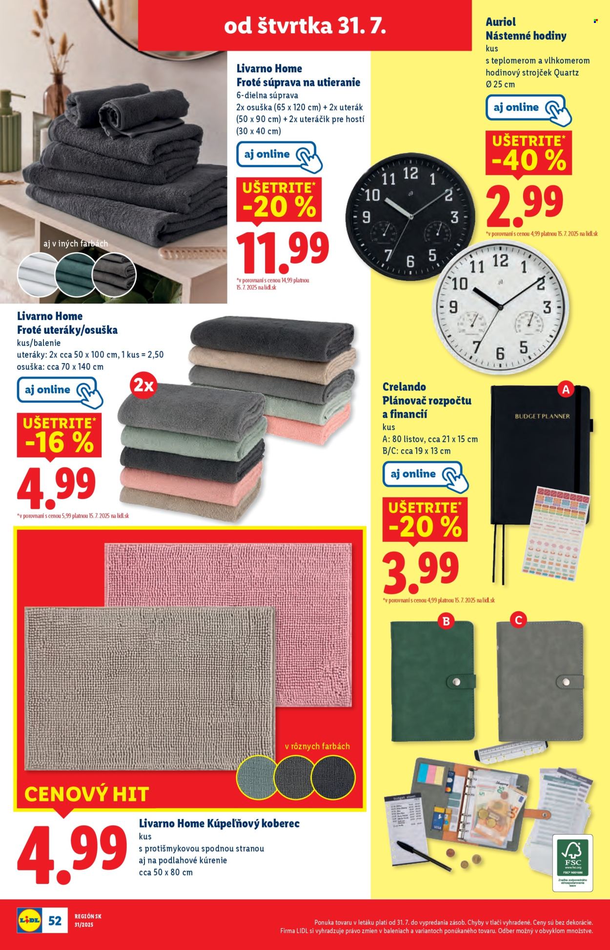 Leták Lidl - 28.7.2025 - 3.8.2025. Strana 76