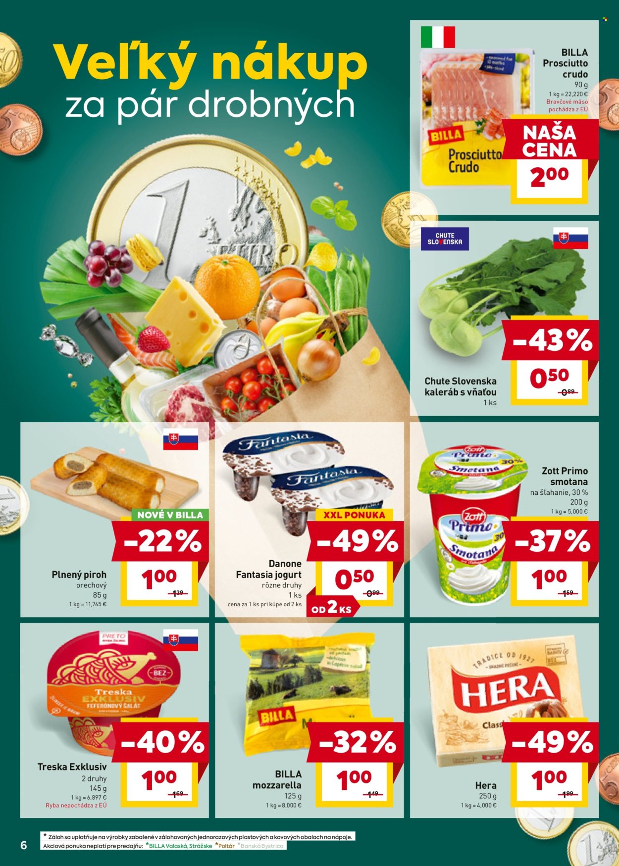 Leták Billa - 30.7.2025 - 5.8.2025. Strana 6