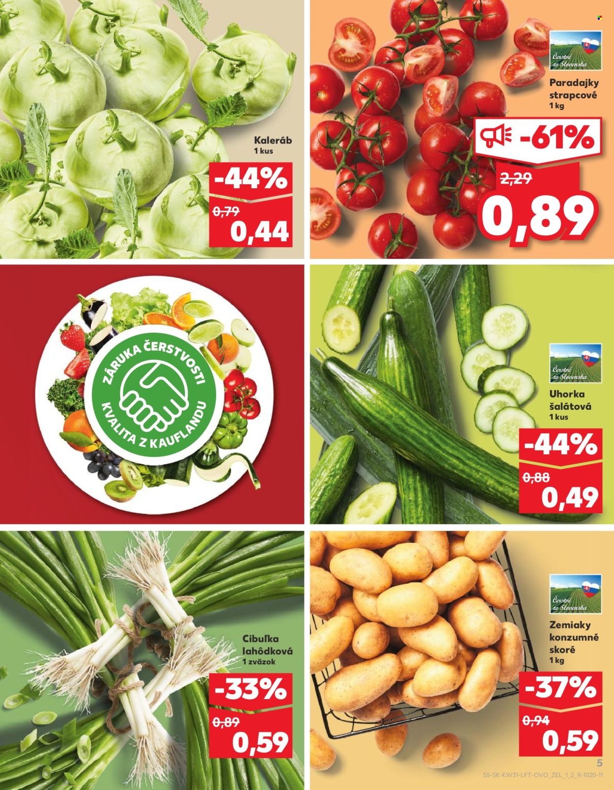 Leták Kaufland - 31.7.2025 - 6.8.2025. Strana 5