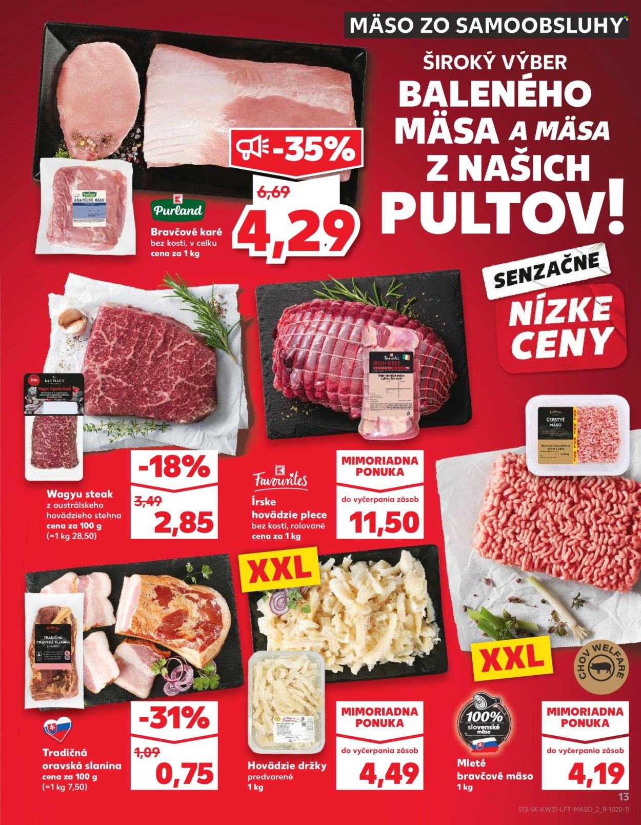 Leták Kaufland - 31.7.2025 - 6.8.2025. Strana 13