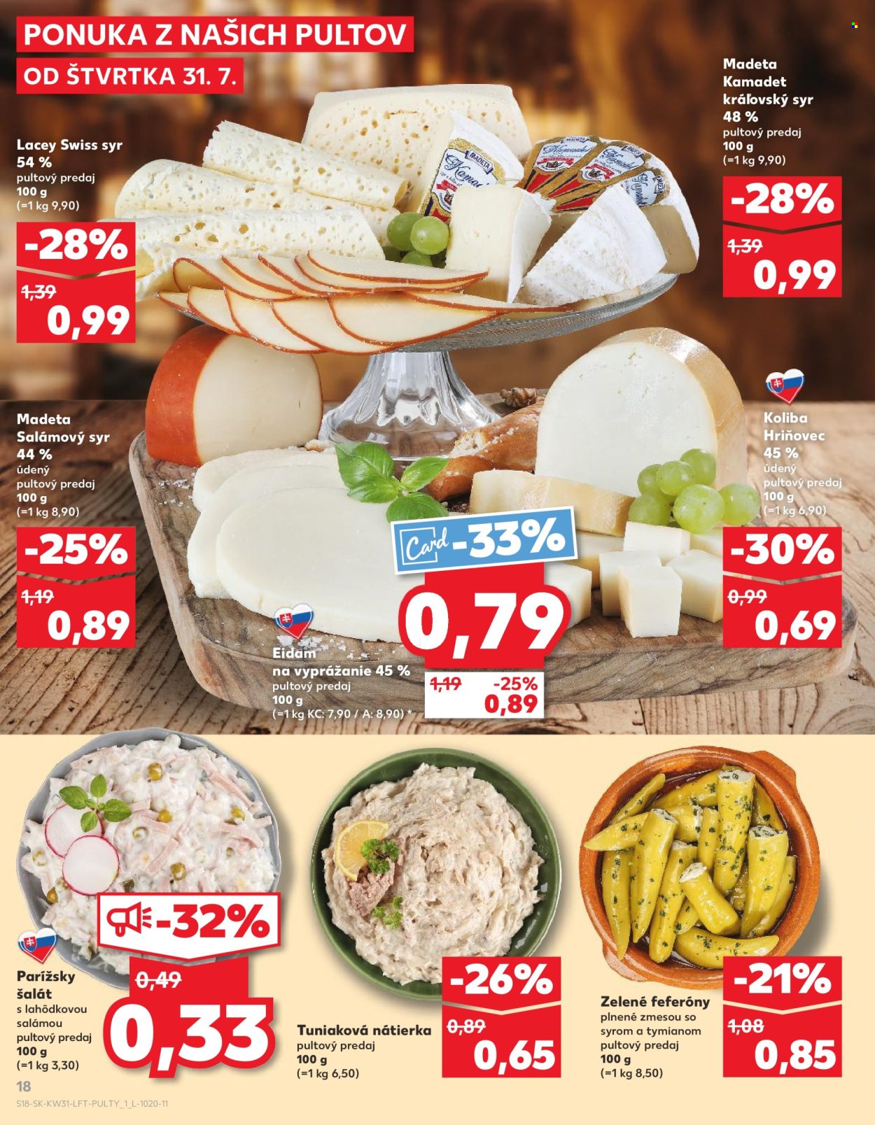 Leták Kaufland - 31.7.2025 - 6.8.2025. Strana 18