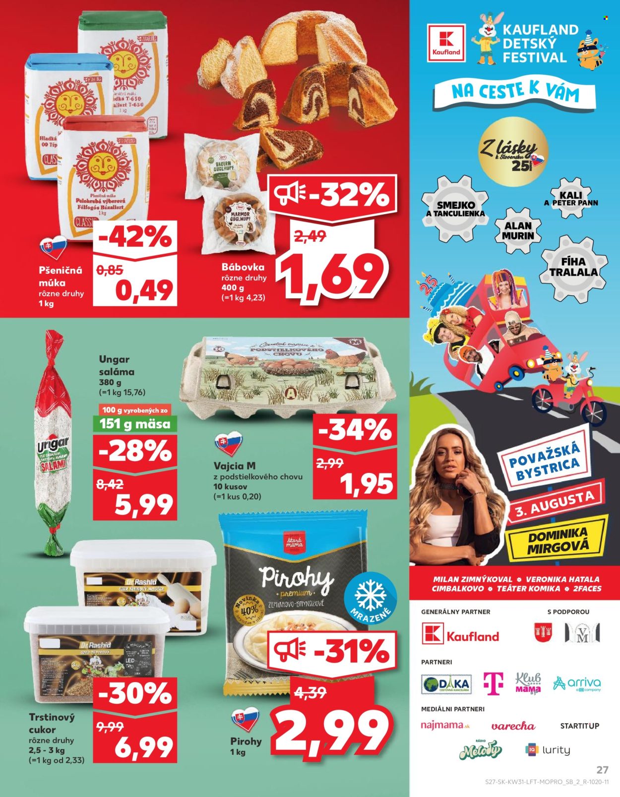 Leták Kaufland - 31.7.2025 - 6.8.2025. Strana 27