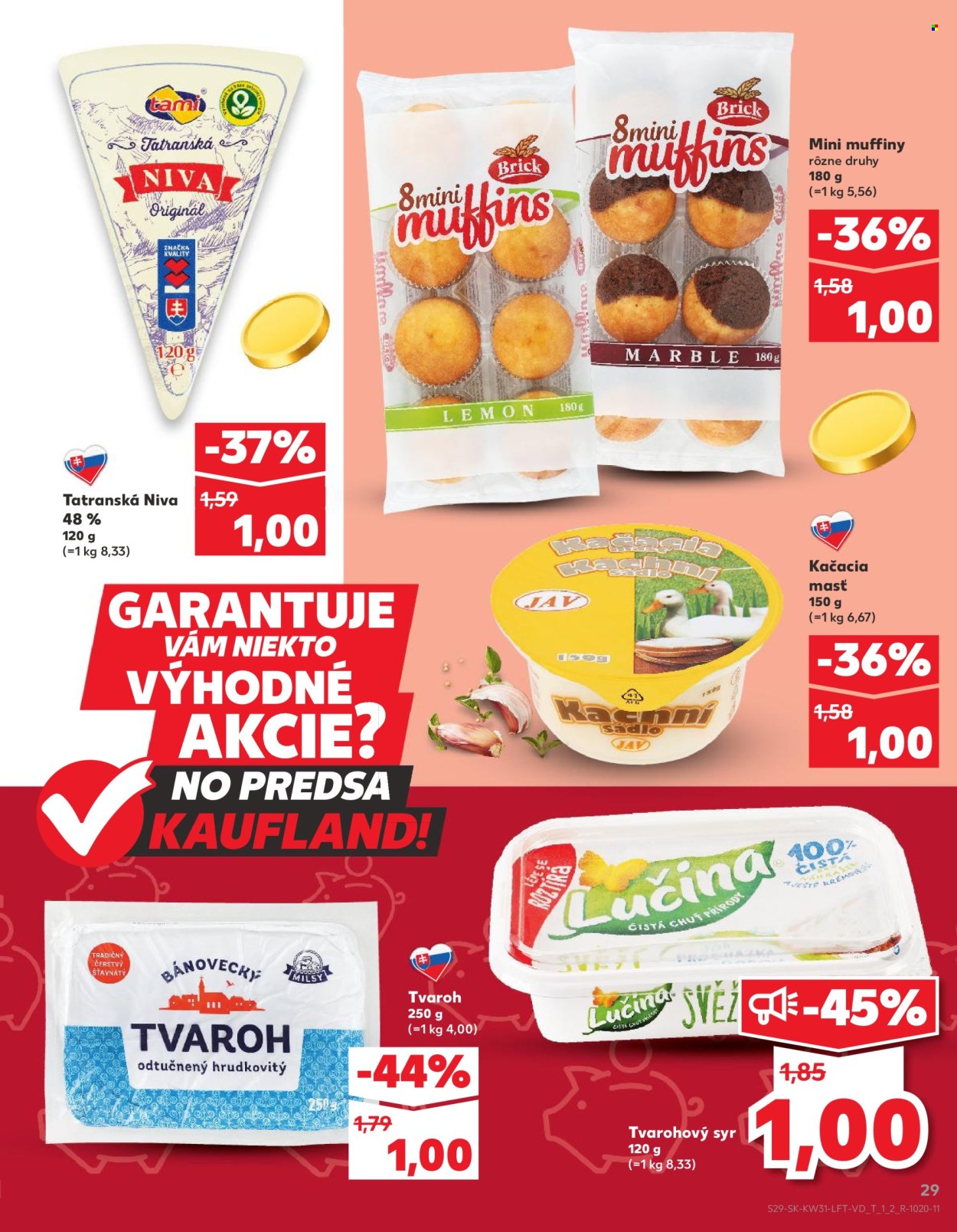 Leták Kaufland - 31.7.2025 - 6.8.2025. Strana 29