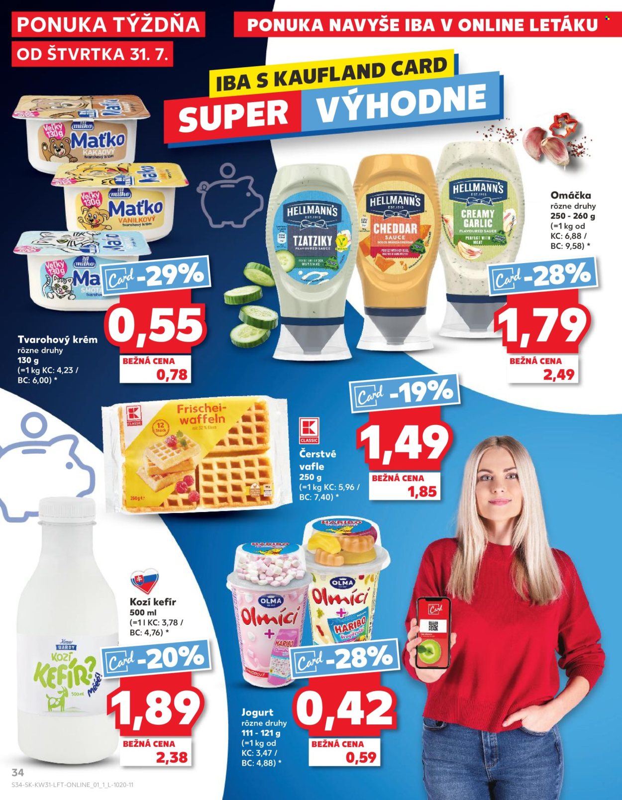 Leták Kaufland - 31.7.2025 - 6.8.2025. Strana 34
