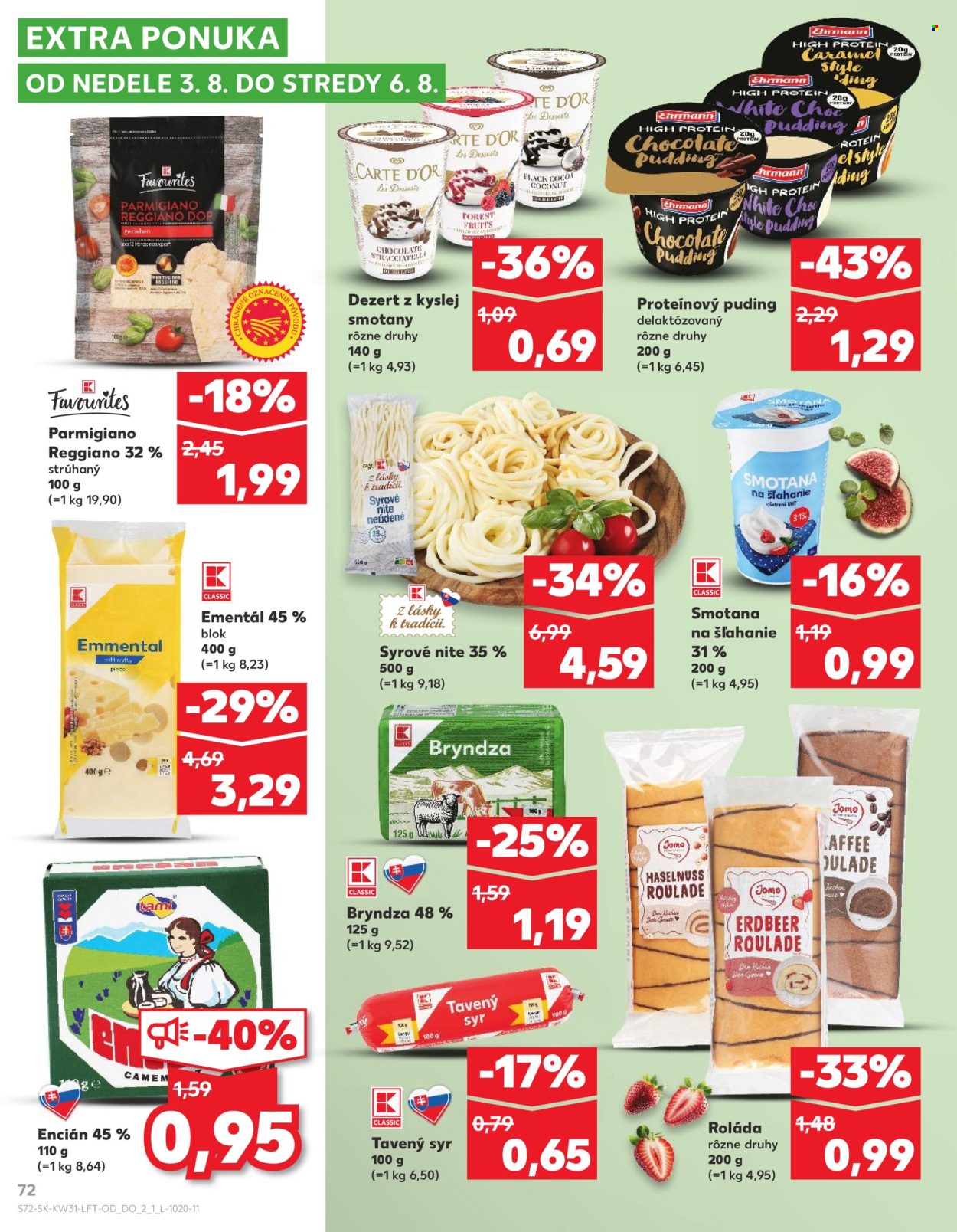 Leták Kaufland - 31.7.2025 - 6.8.2025. Strana 72