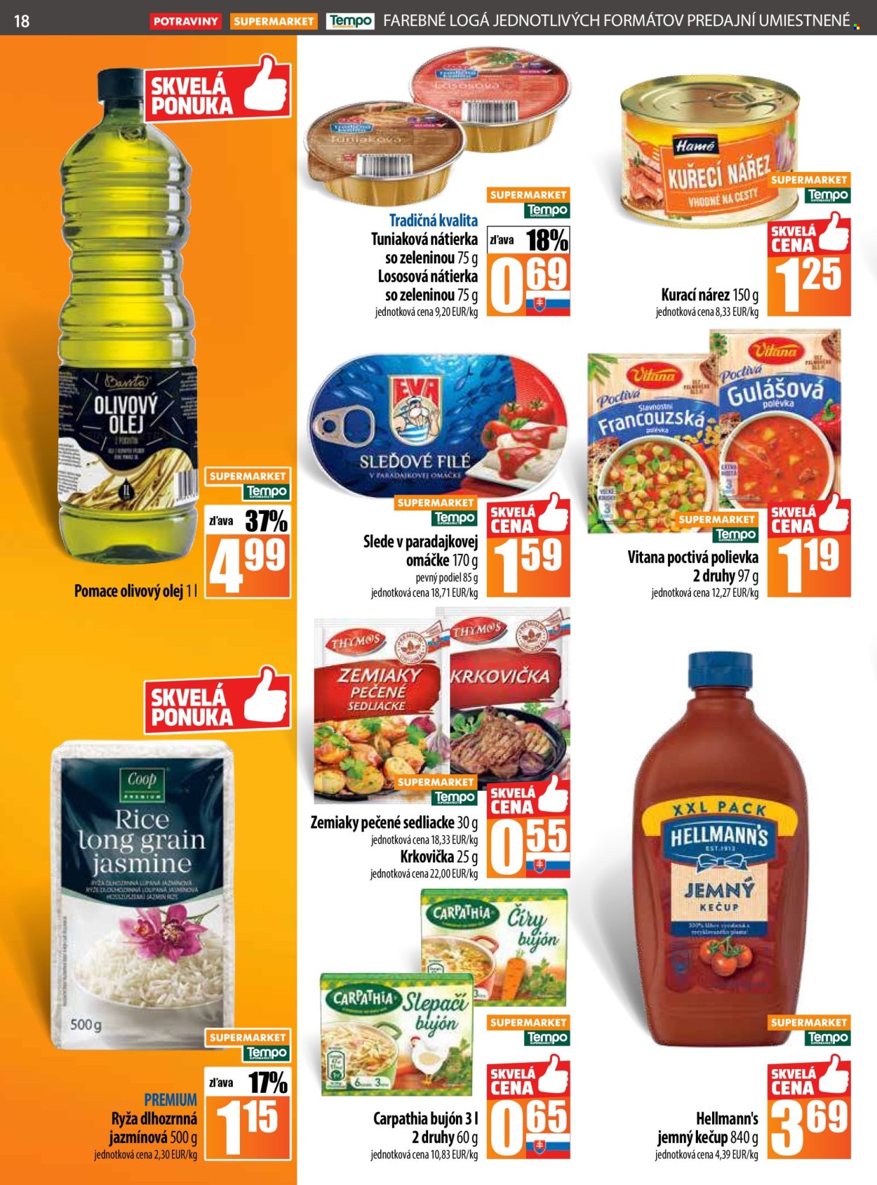 Leták COOP Jednota - 31.7.2025 - 6.8.2025. Strana 18
