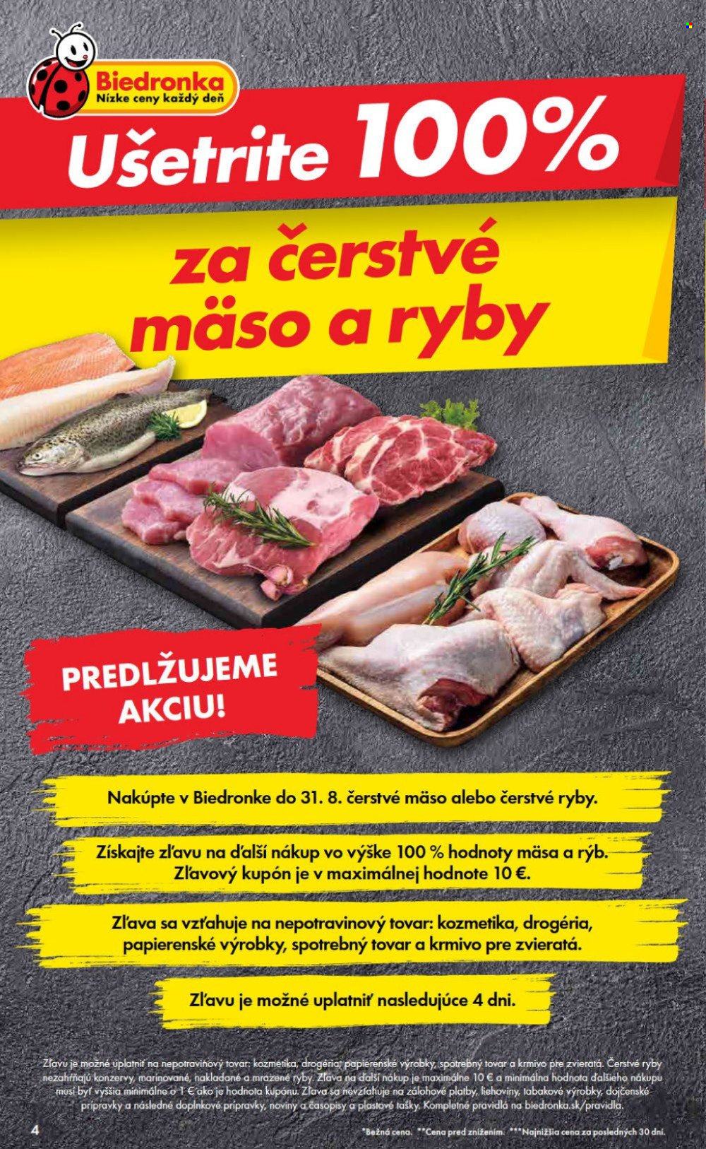 Leták Biedronka - 31.7.2025 - 6.8.2025. Strana 4