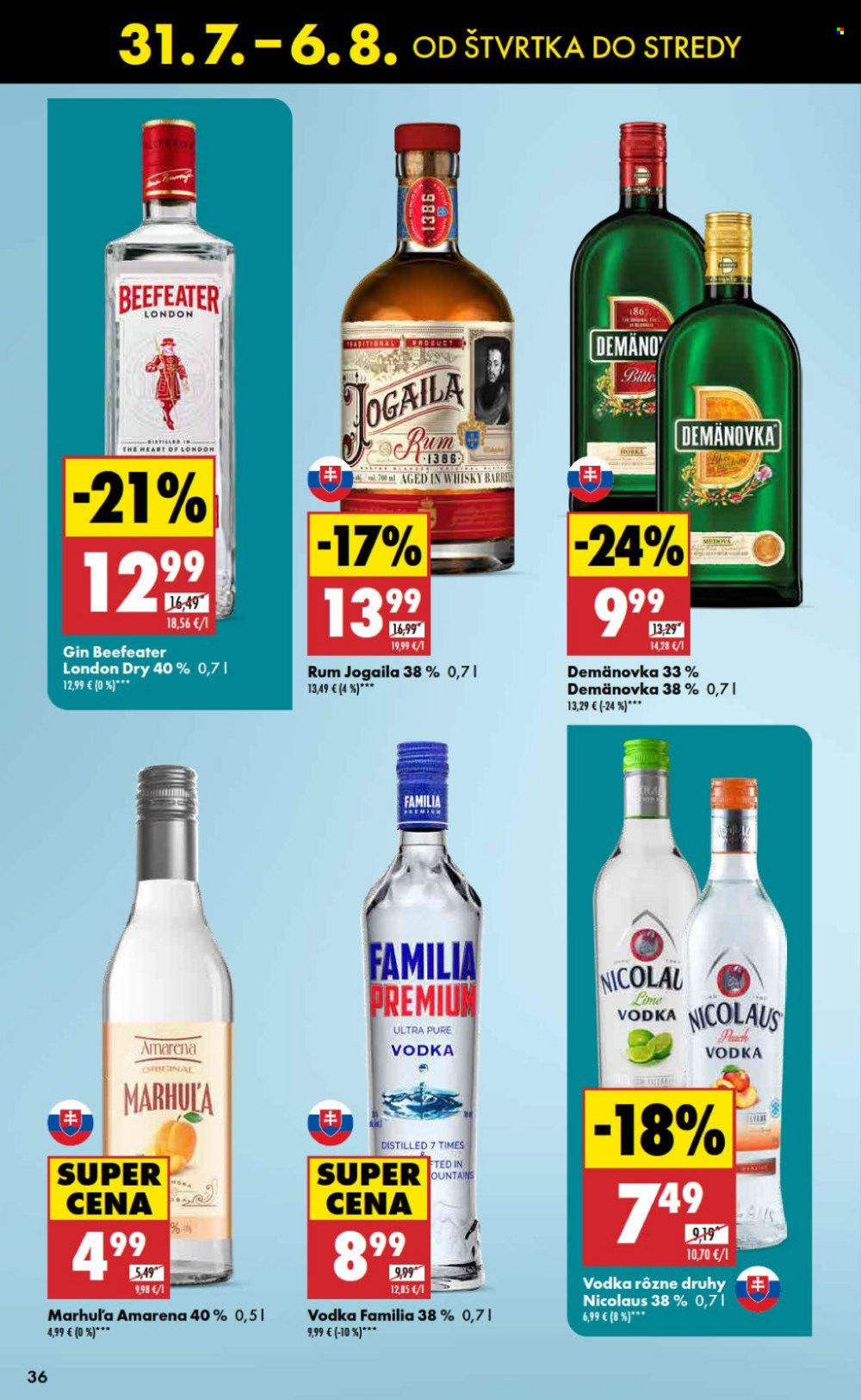 Leták Biedronka - 31.7.2025 - 6.8.2025. Strana 36
