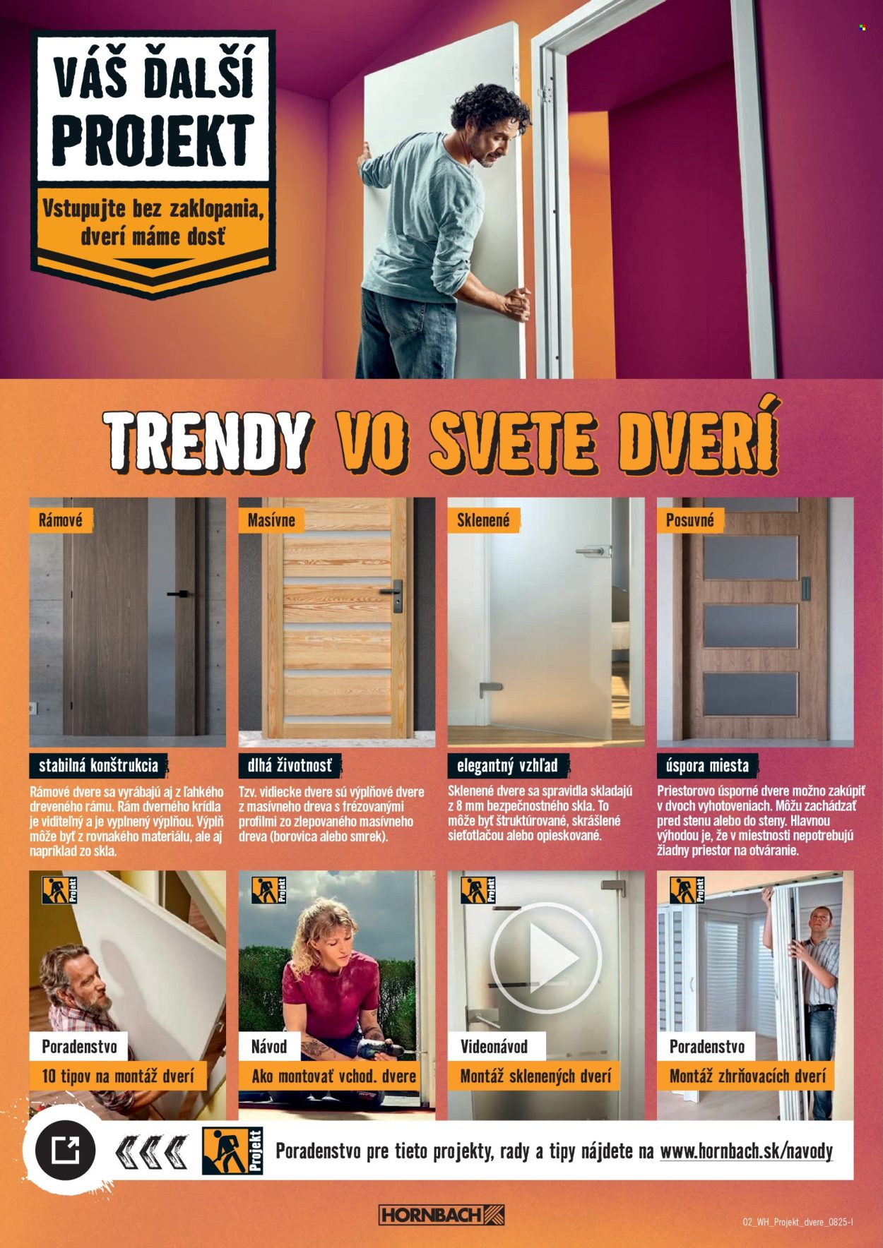 Leták Hornbach - 30.7.2025 - 13.8.2025. Strana 2