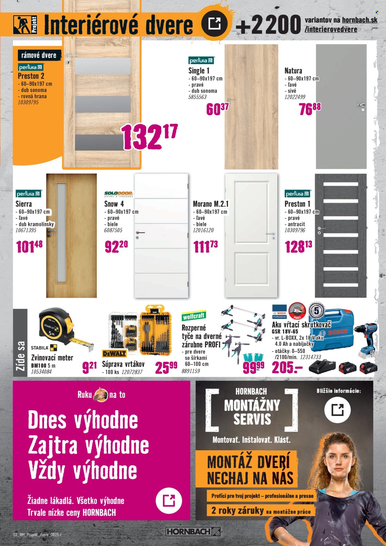 Leták Hornbach - 30.7.2025 - 13.8.2025. Strana 3