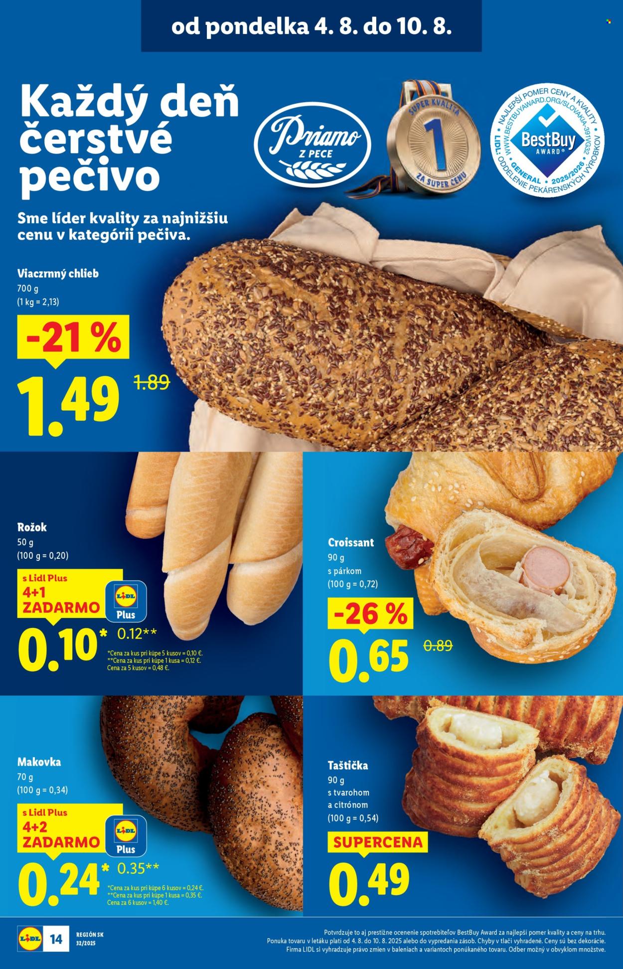 Leták Lidl - 4.8.2025 - 10.8.2025. Strana 16