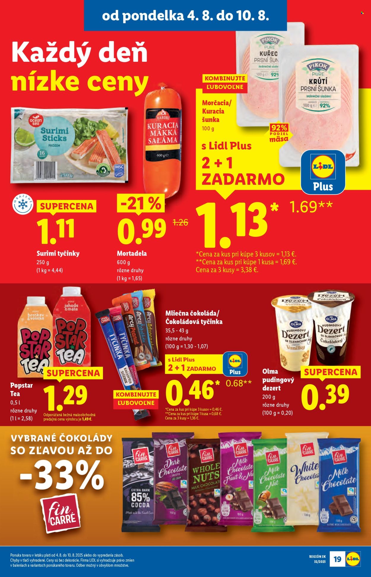 Leták Lidl - 4.8.2025 - 10.8.2025. Strana 21