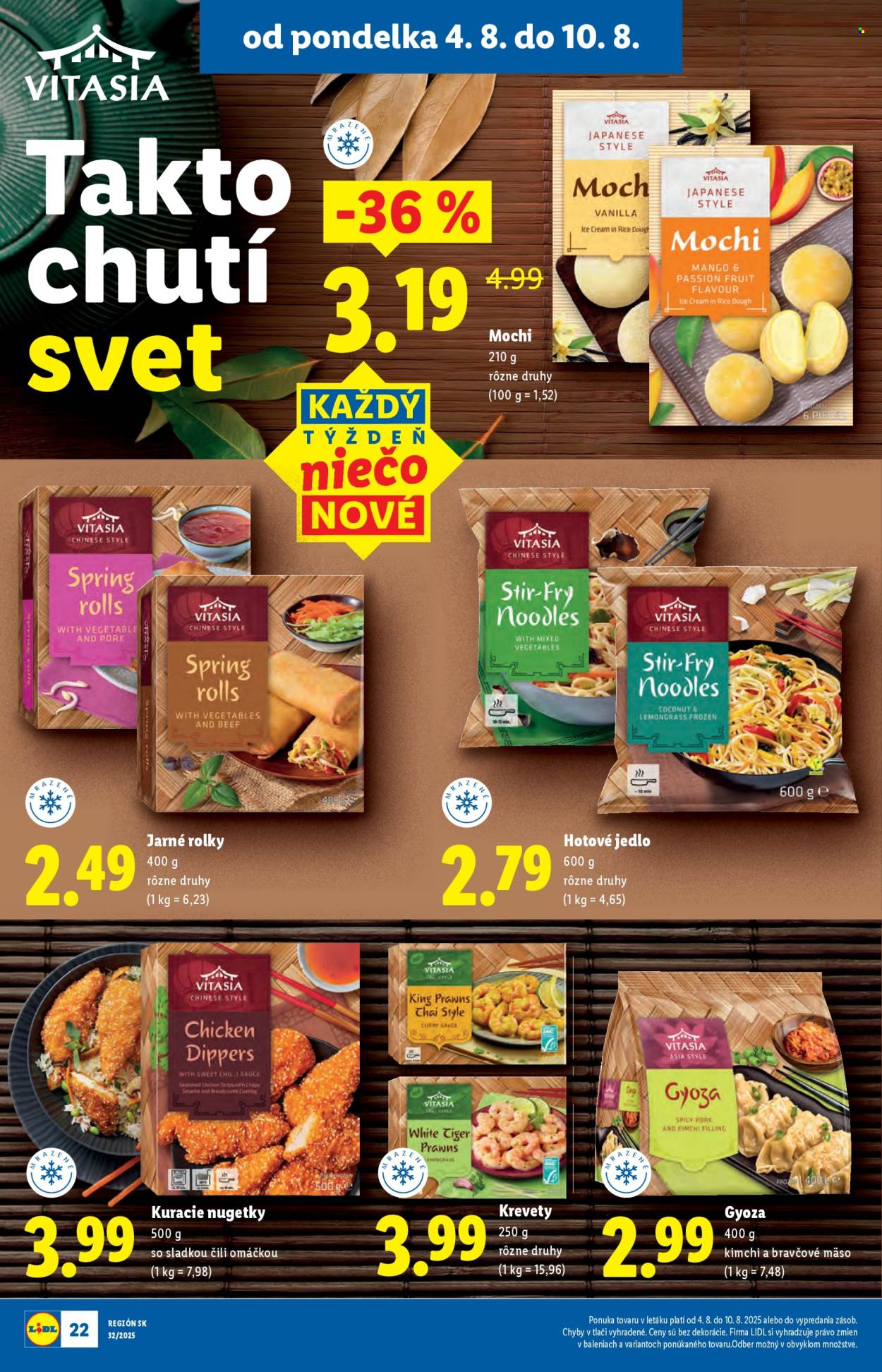 Leták Lidl - 4.8.2025 - 10.8.2025. Strana 24