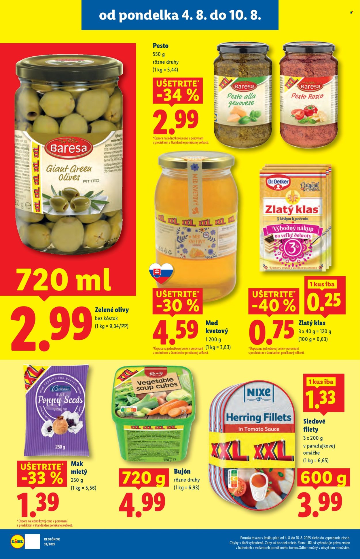 Leták Lidl - 4.8.2025 - 10.8.2025. Strana 38