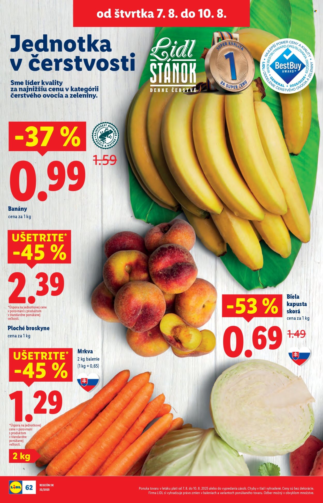 Leták Lidl - 4.8.2025 - 10.8.2025. Strana 68