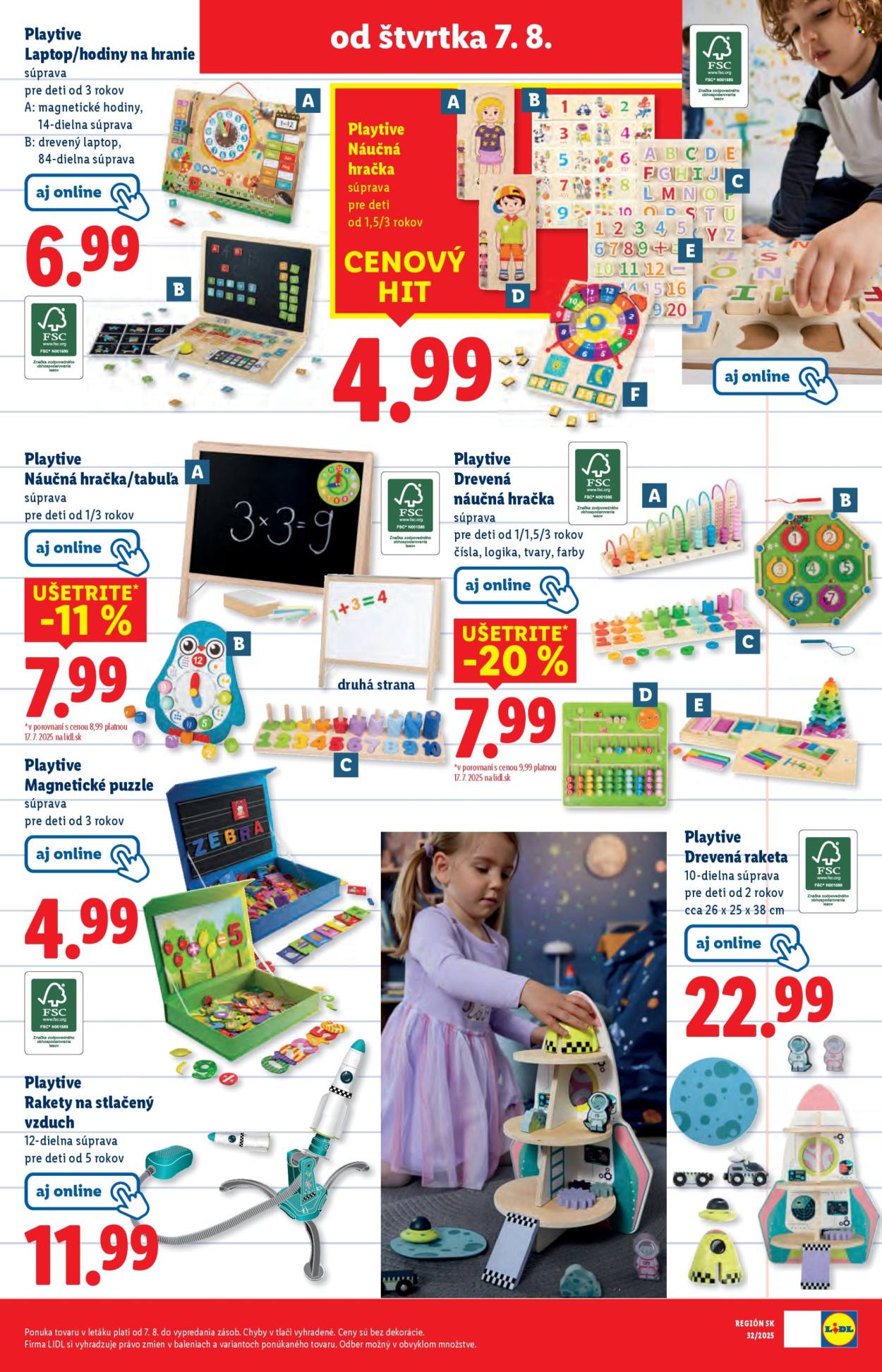 Leták Lidl - 4.8.2025 - 10.8.2025. Strana 83