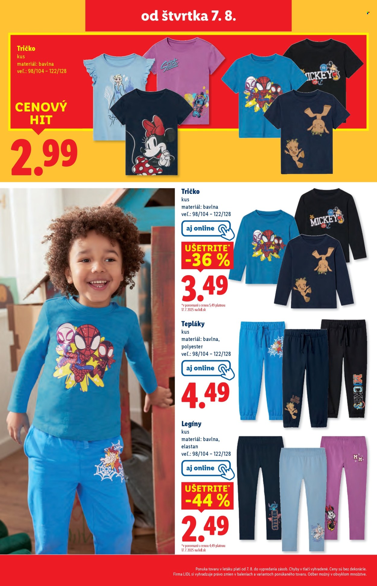 Leták Lidl - 4.8.2025 - 10.8.2025. Strana 90