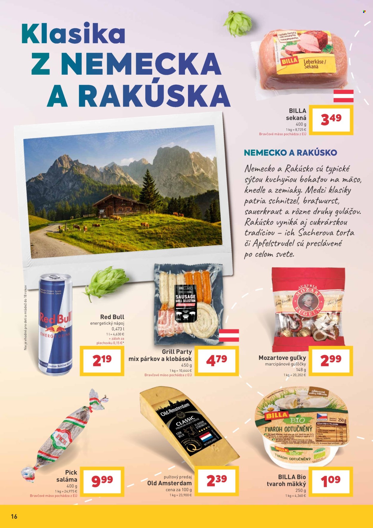 Leták Billa - 30.7.2025 - 26.8.2025. Strana 16