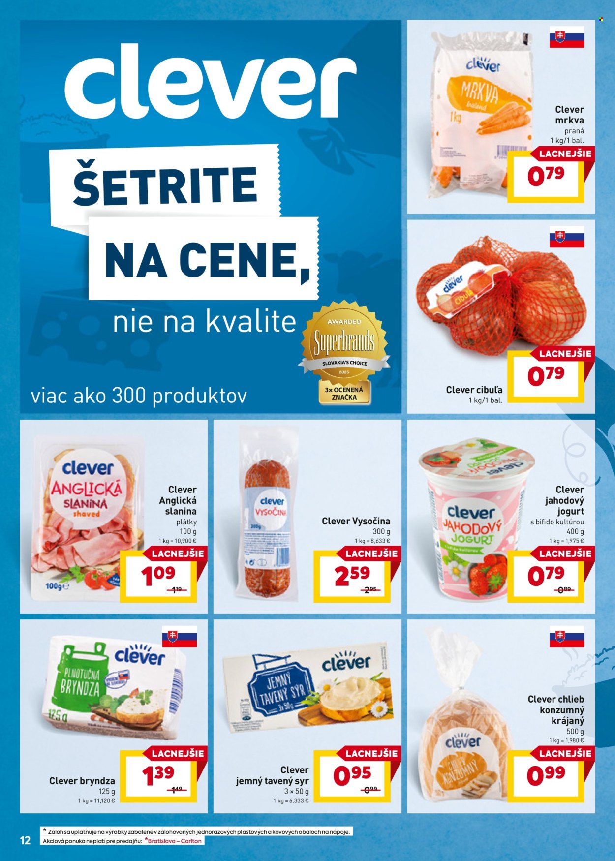 Leták Billa - 6.8.2025 - 12.8.2025. Strana 12